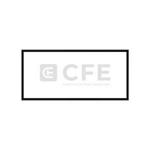 True 810772 Door Gasket, Black, 24-1/2" x 63", TA/TG/TR2/3